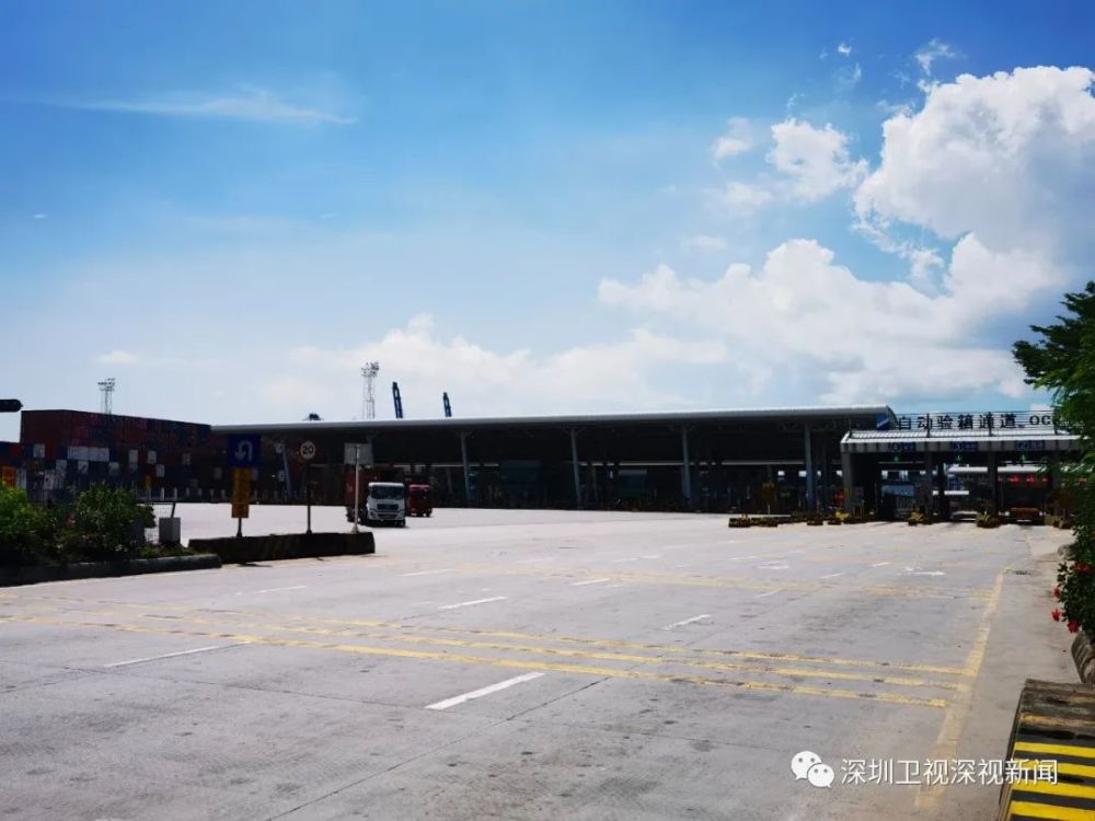 深圳盐田码头出口业务工作进程受阻